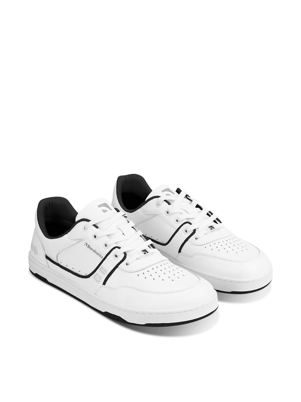 Barefoot Sneakers Barebarics Arise - White & Black - Barefoot Shoe Store