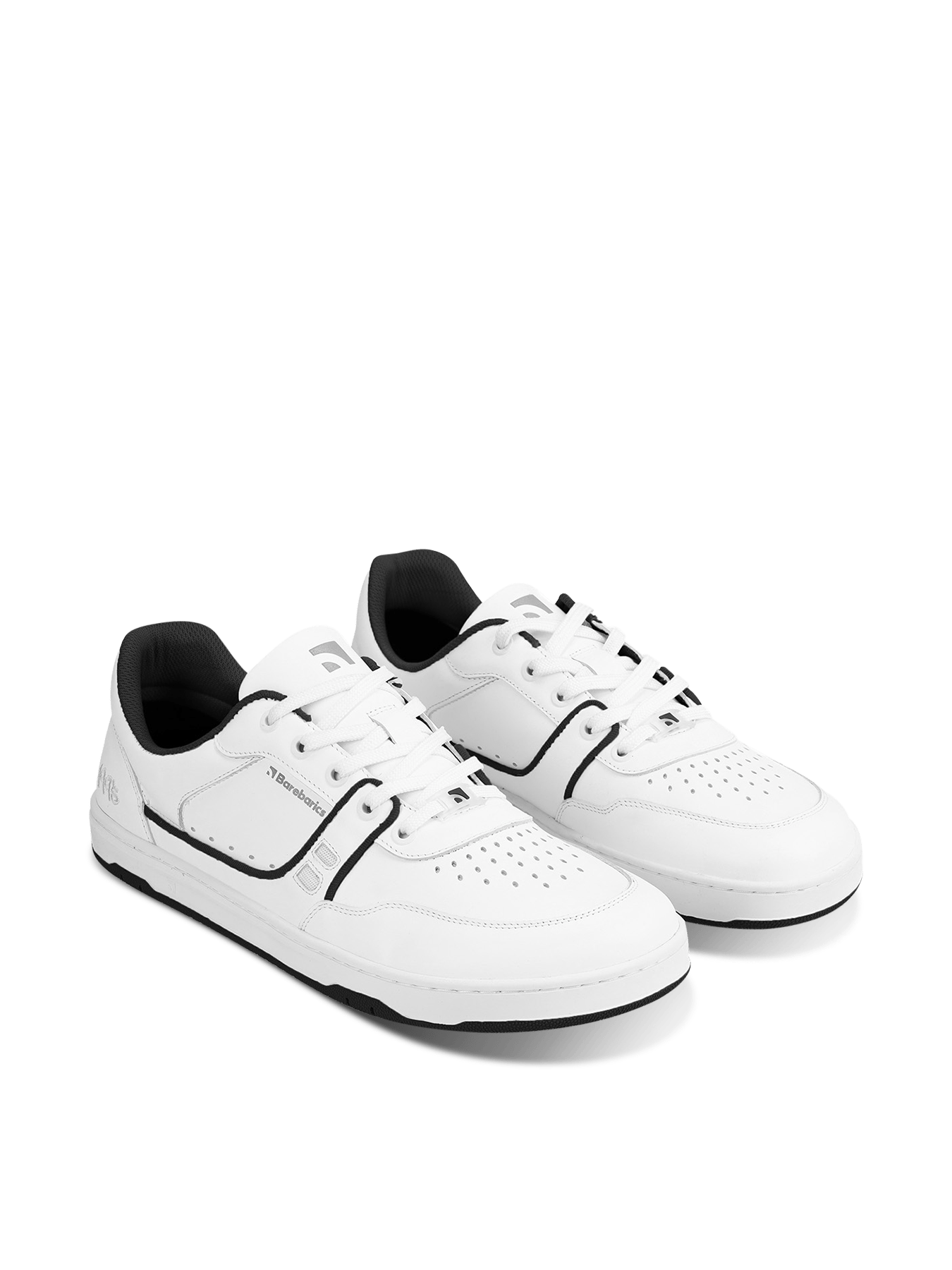 Barefoot Sneakers Barebarics Arise - White & Black - Barefoot Shoe Store