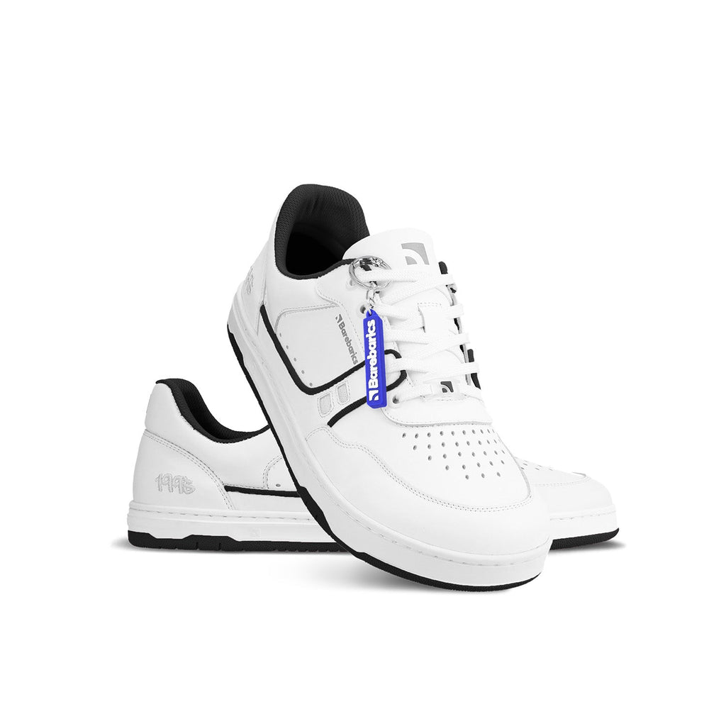Barefoot Sneakers Barebarics Arise - White & Black - Barefoot Shoe Store