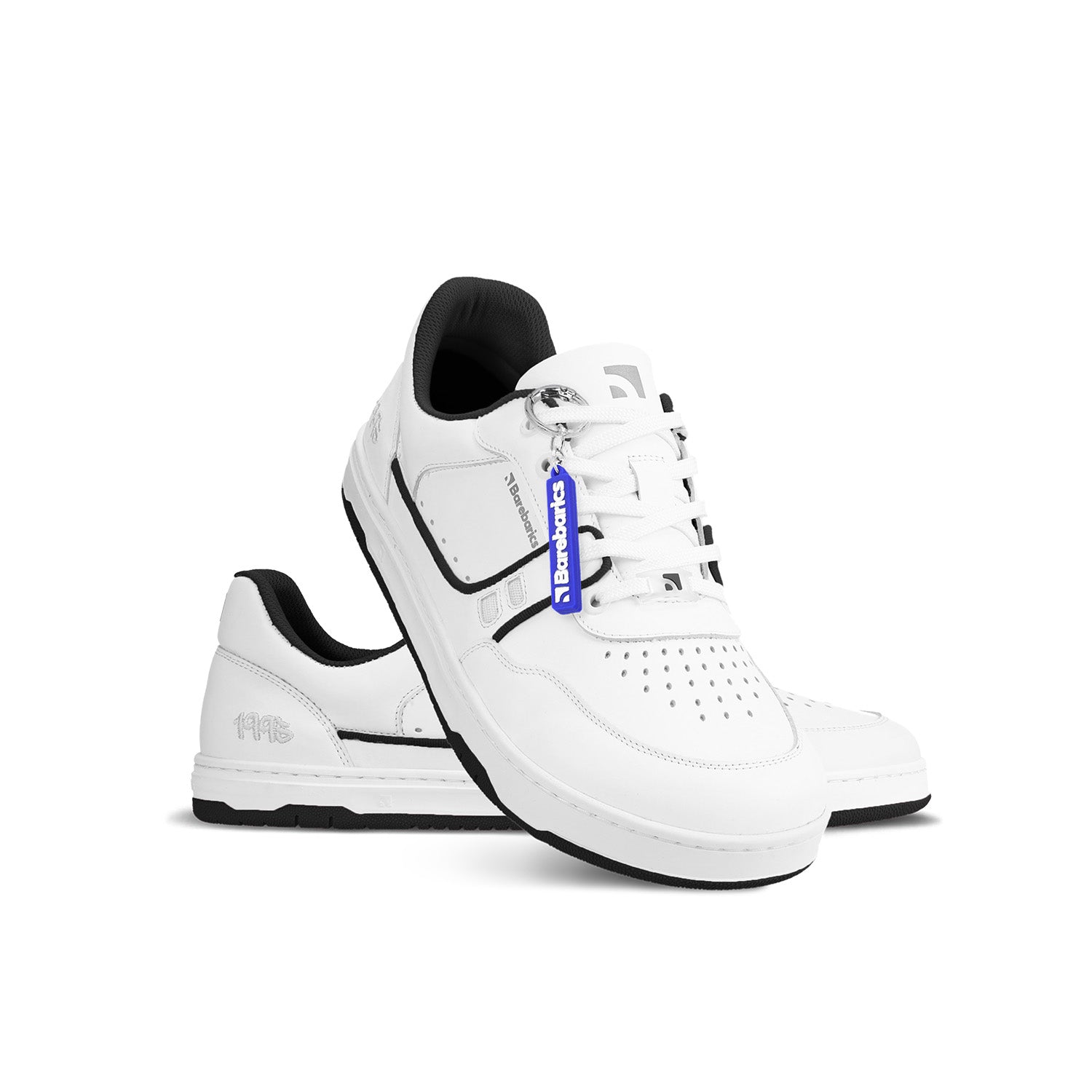 Barefoot Sneakers Barebarics Arise - White & Black - Barefoot Shoe Store