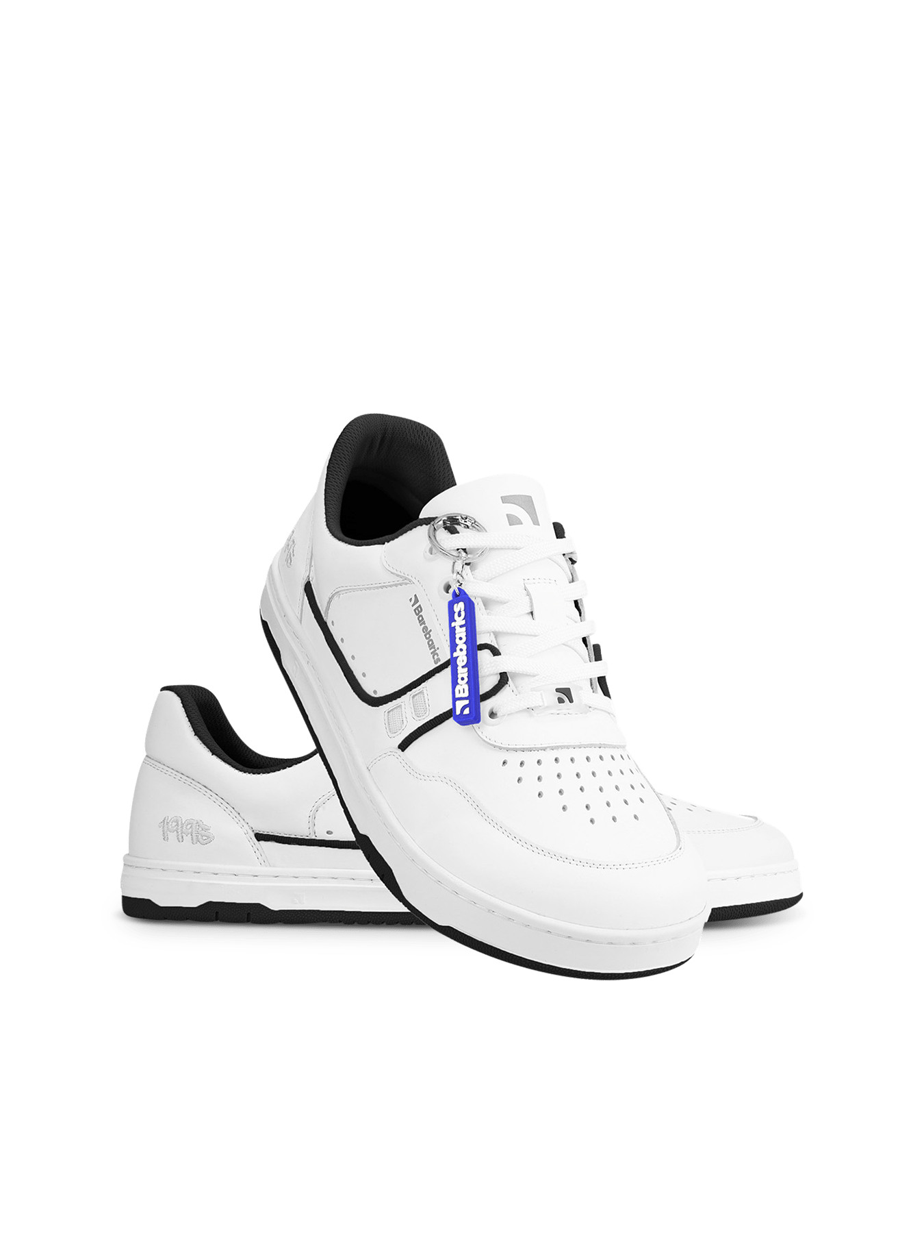 Barefoot Sneakers Barebarics Arise - White & Black - Barefoot Shoe Store