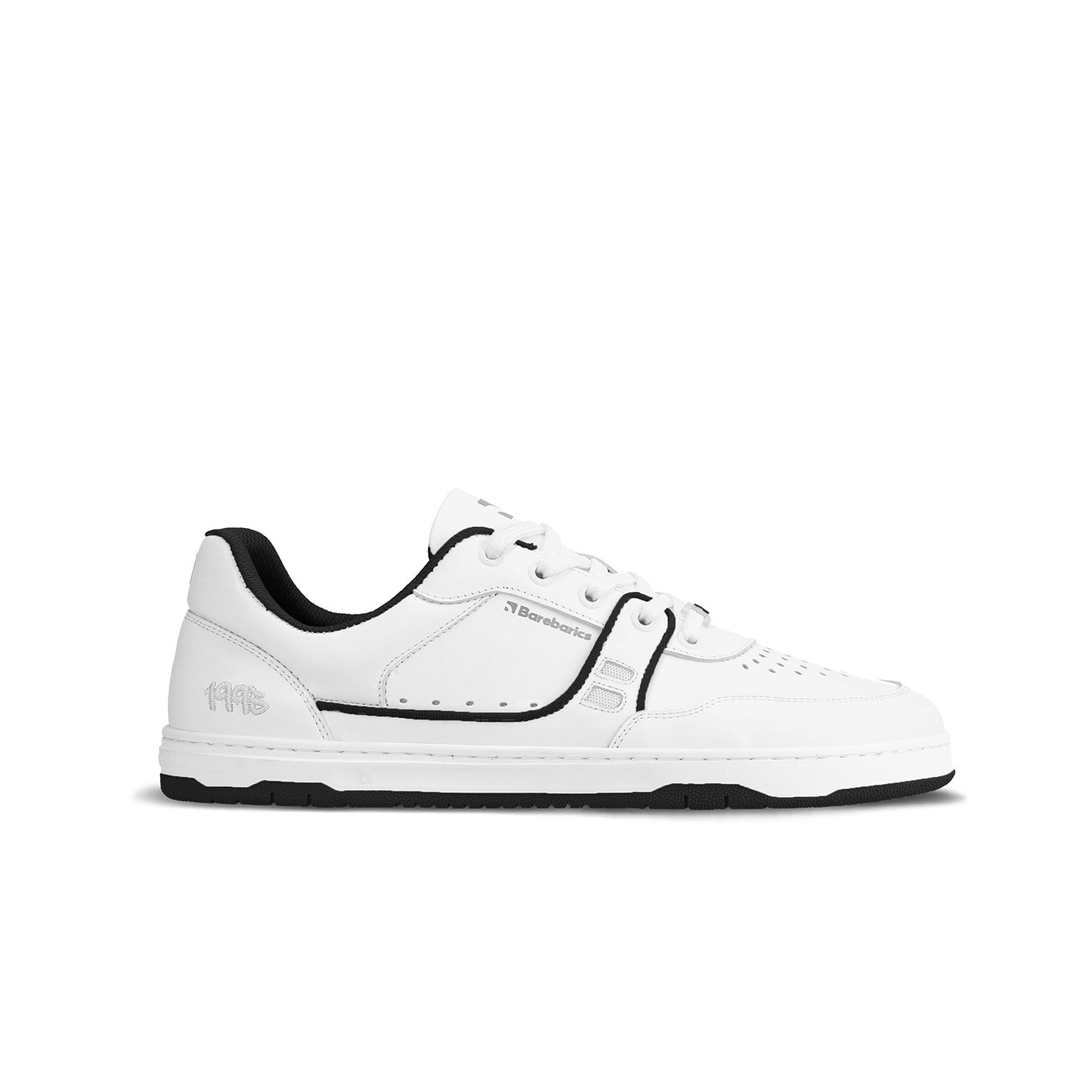 Barefoot Sneakers Barebarics Arise - White & Black - Barefoot Shoe Store
