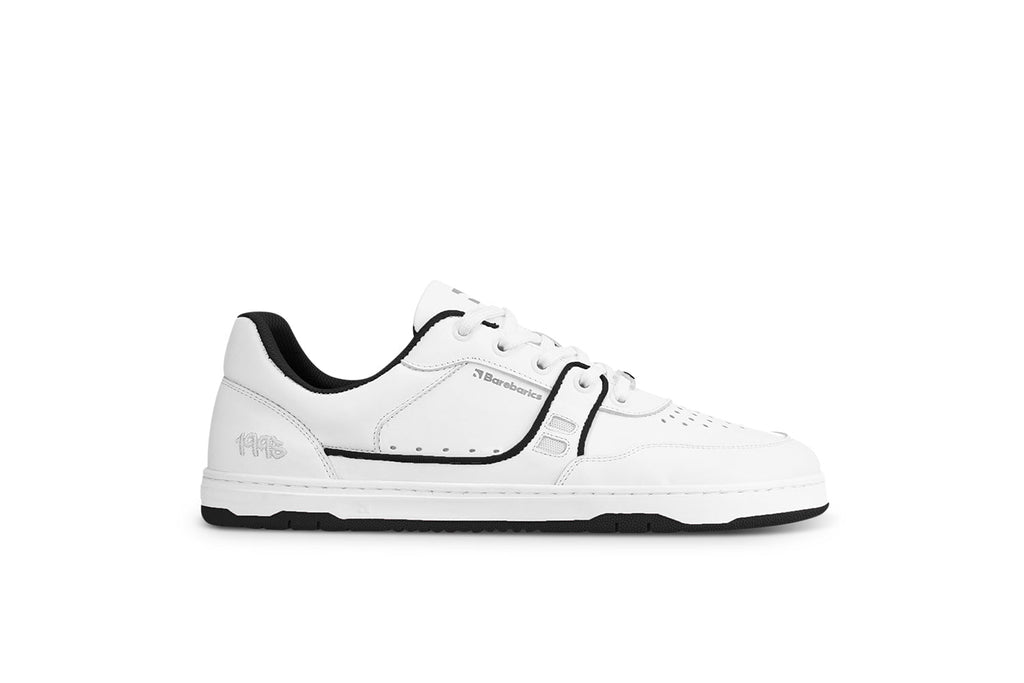 Barefoot Sneakers Barebarics Arise - White & Black - Barefoot Shoe Store