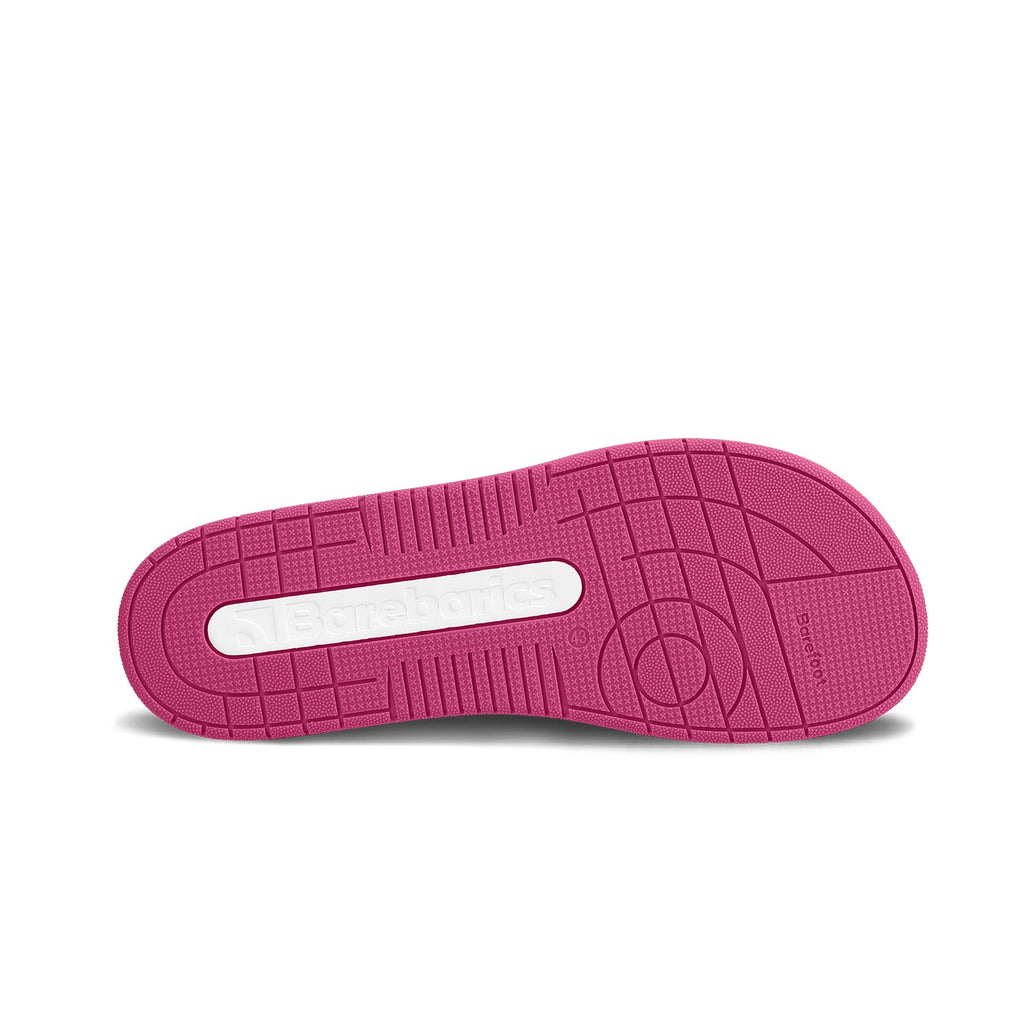 Barefoot Sneakers Barebarics Arise - White & Raspberry Pink - Barefoot Shoe Store