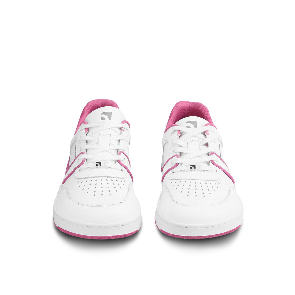 Barefoot Sneakers Barebarics Arise - White & Raspberry Pink - Barefoot Shoe Store