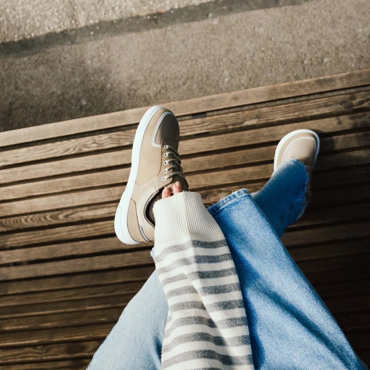 Barefoot Sneakers Barebarics Blend - Cappuccino Brown - Barefoot Shoe Store