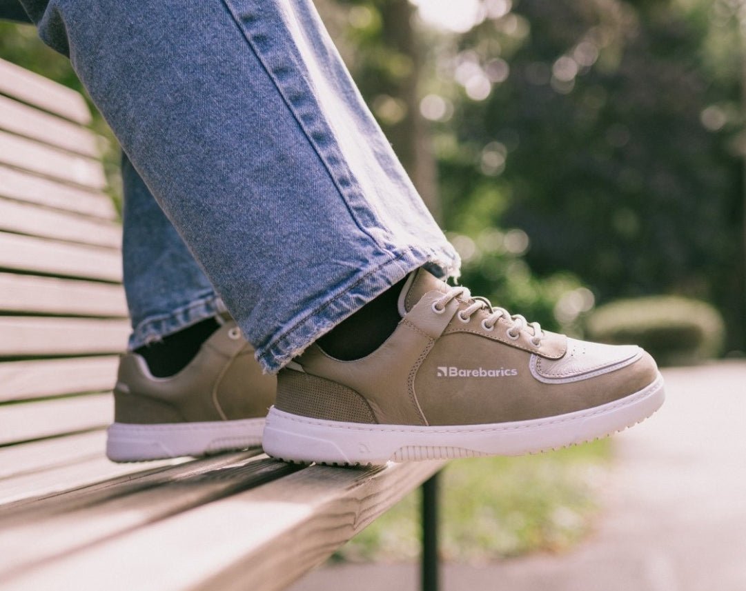 Barefoot Sneakers Barebarics Blend - Cappuccino Brown - Barefoot Shoe Store