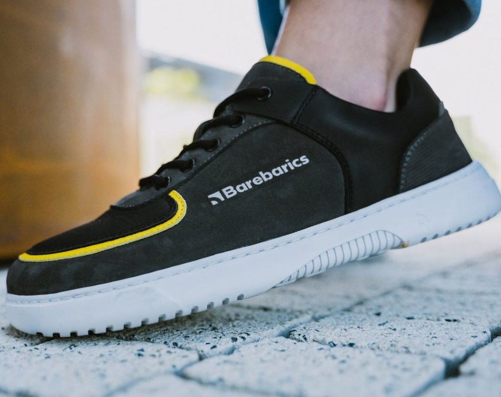 Barefoot Sneakers Barebarics Blend - Dark Grey & Black - Barefoot Shoe Store