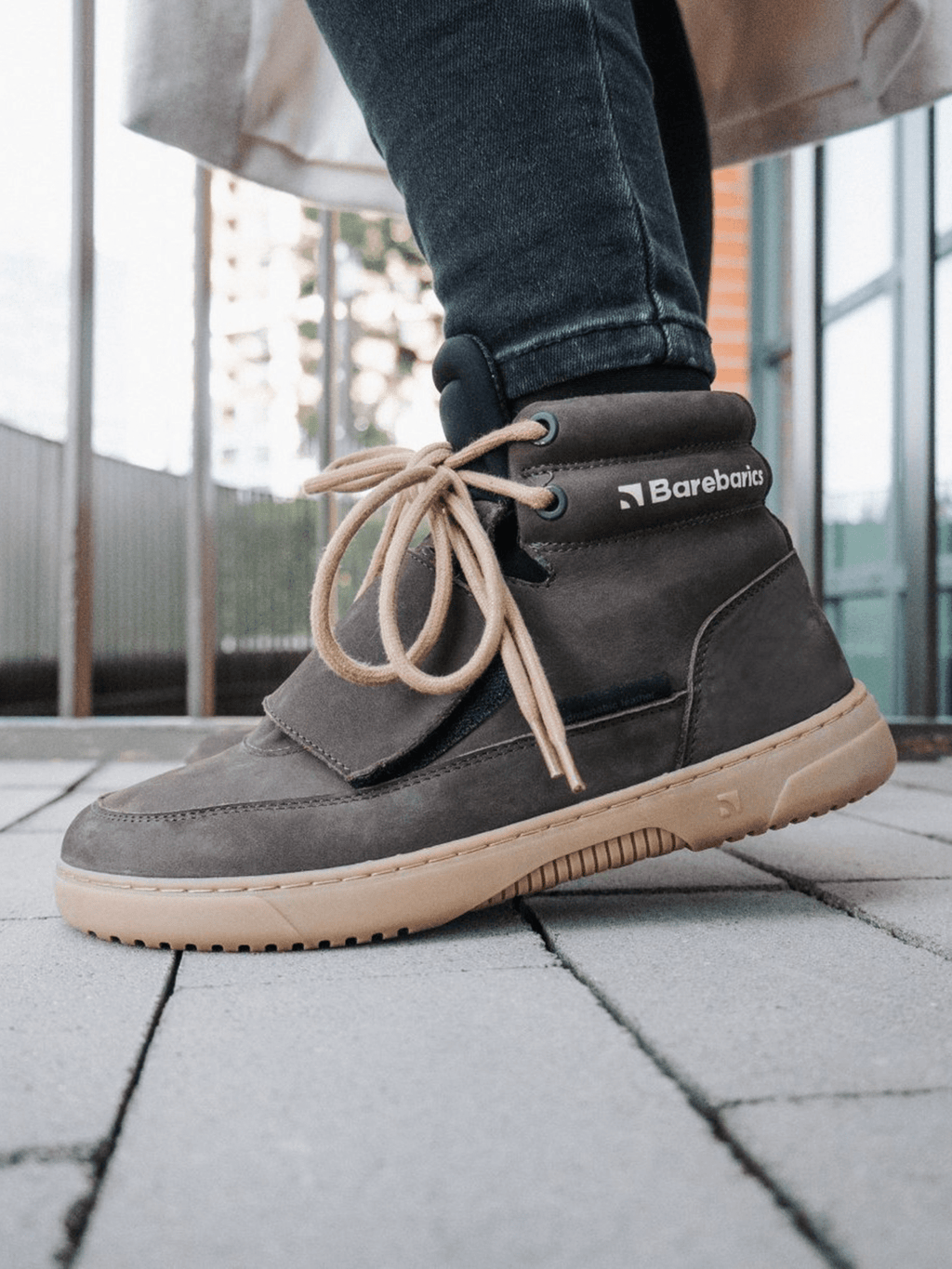 Barefoot Sneakers Barebarics Blizzard - Dark Chocolate Brown - Barefoot Shoe Store