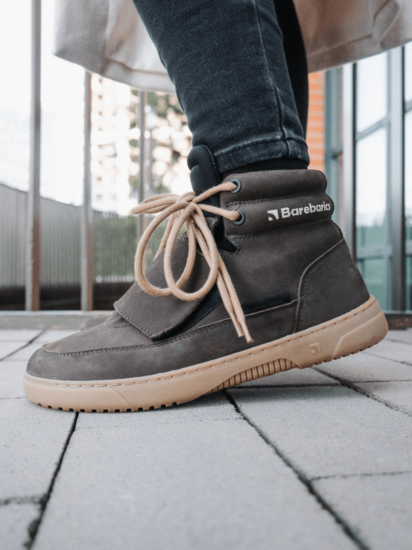 Barefoot Sneakers Barebarics Blizzard - Dark Chocolate Brown - Barefoot Shoe Store