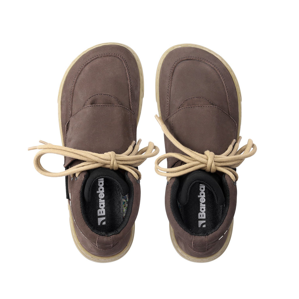Barefoot Sneakers Barebarics Blizzard - Dark Chocolate Brown - Barefoot Shoe Store