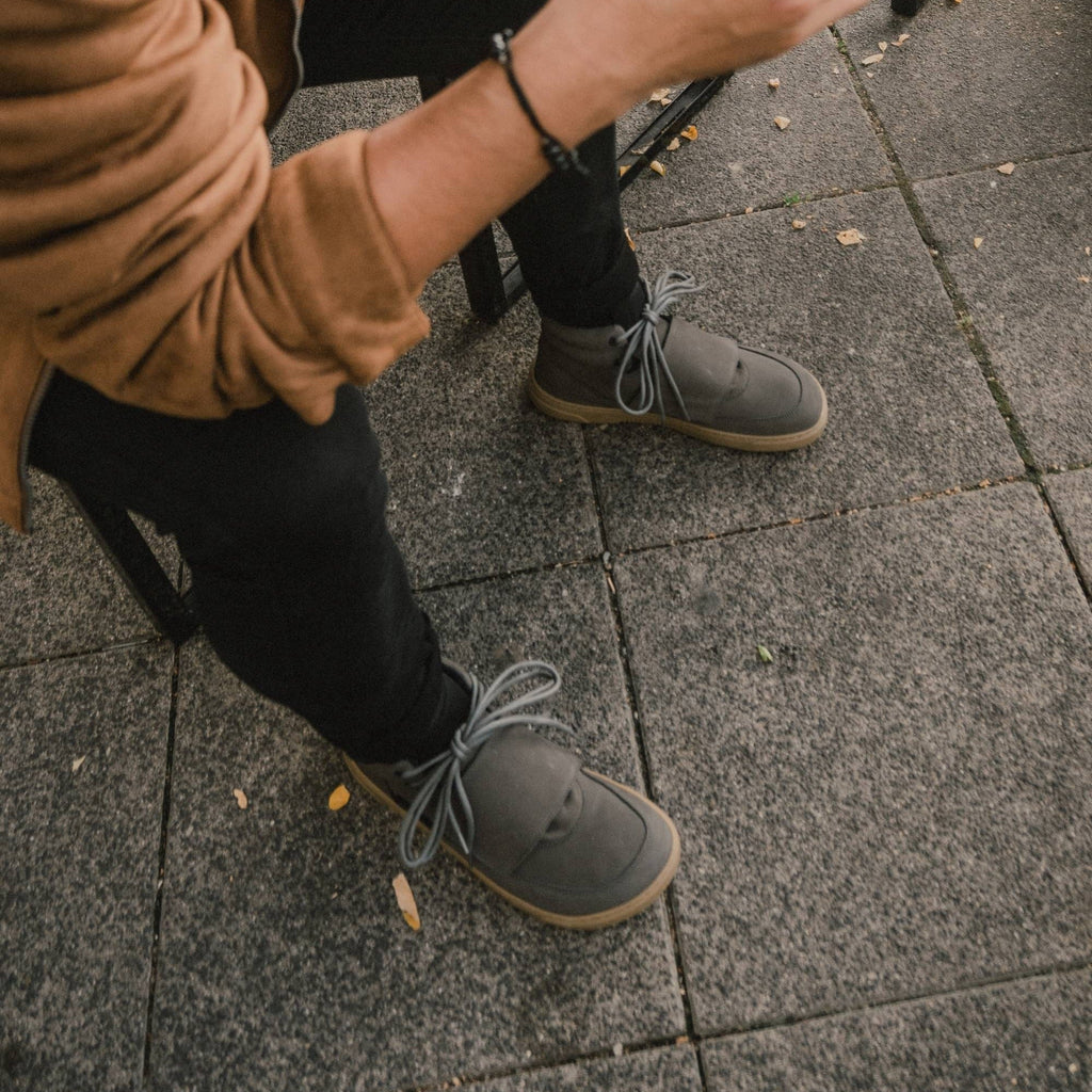 Barefoot Sneakers Barebarics Blizzard - Dark Grey - Barefoot Shoe Store