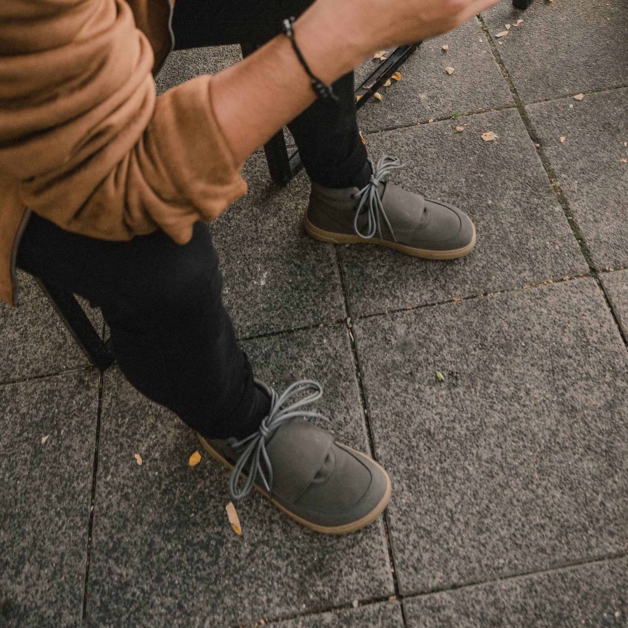 Barefoot Sneakers Barebarics Blizzard - Dark Grey - Barefoot Shoe Store