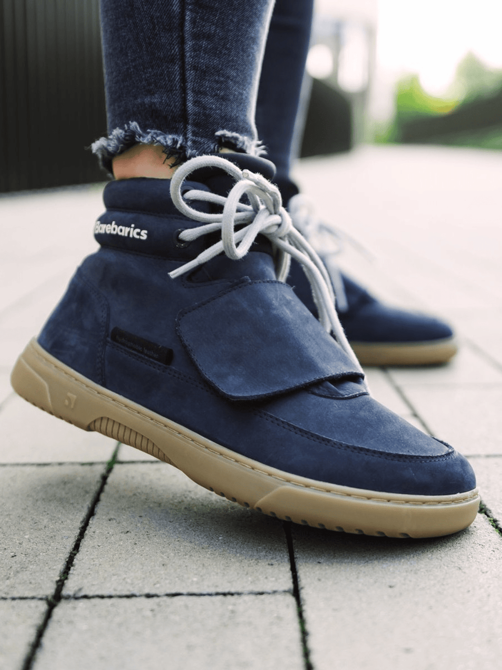 Barefoot Sneakers Barebarics Blizzard - Navy Blue - Barefoot Shoe Store