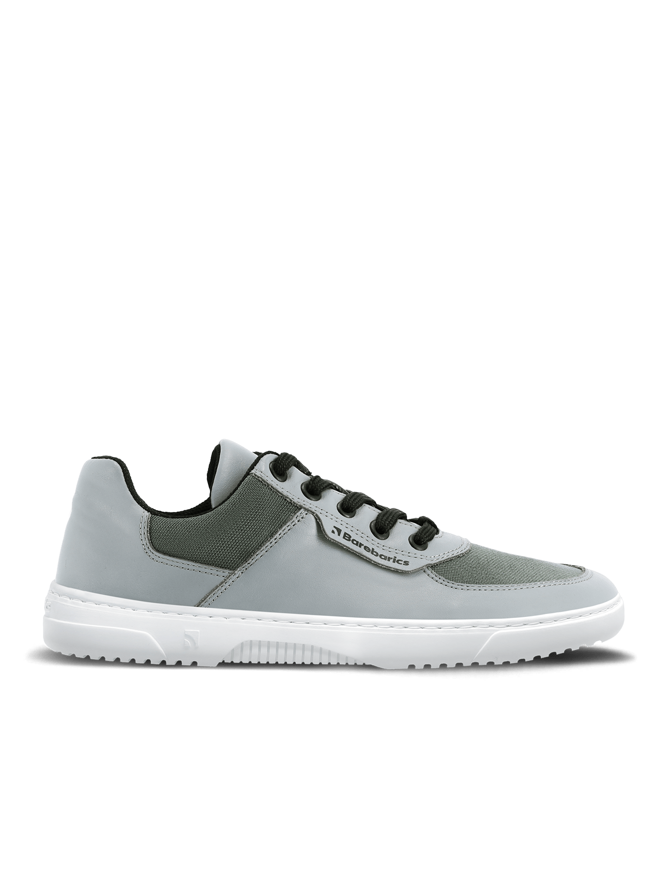 Barefoot Sneakers Barebarics Bravo - Grey & White - Barefoot Shoe Store