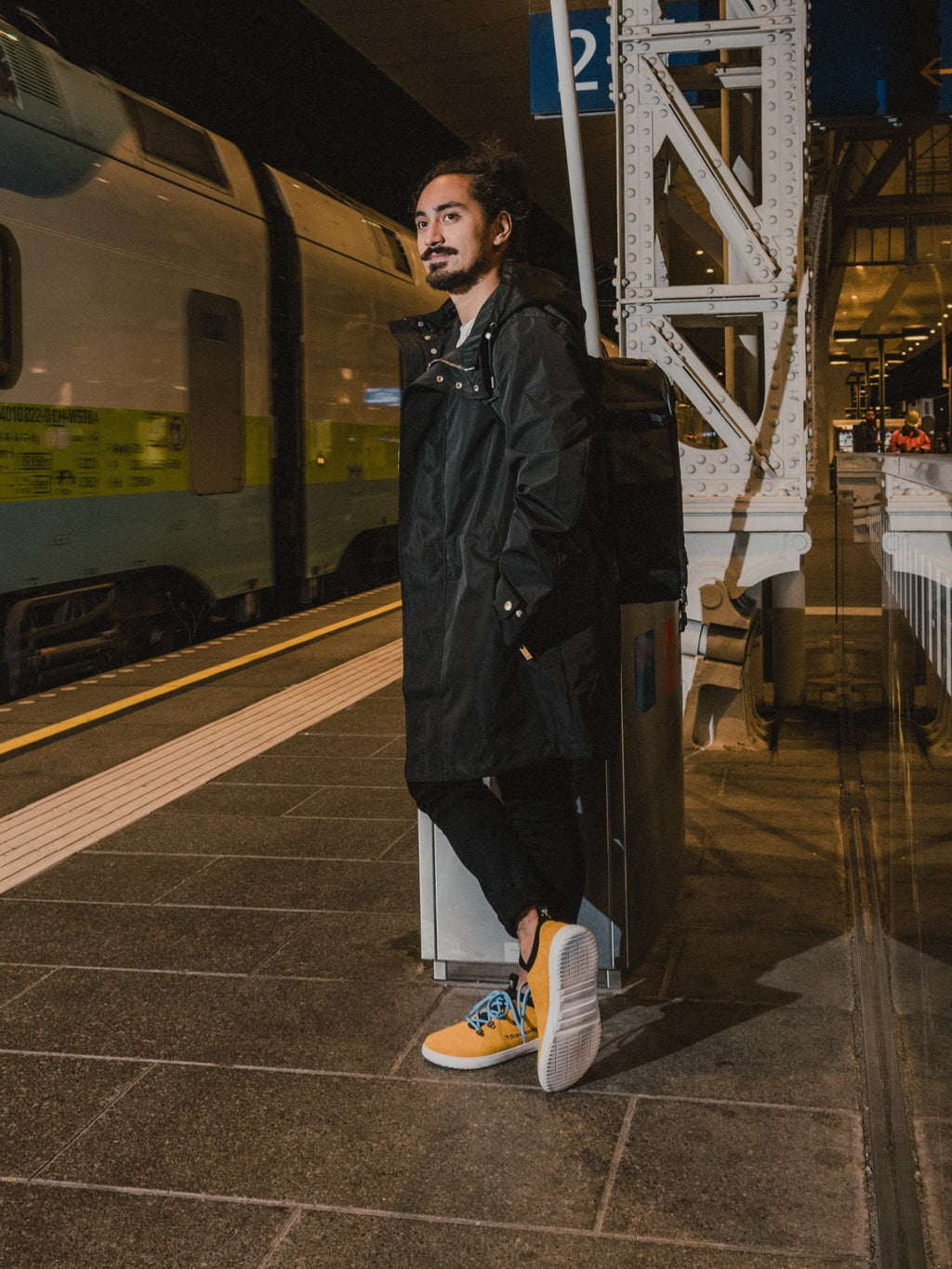 Barefoot Sneakers Barebarics Bronx - Mustard - Barefoot Shoe Store