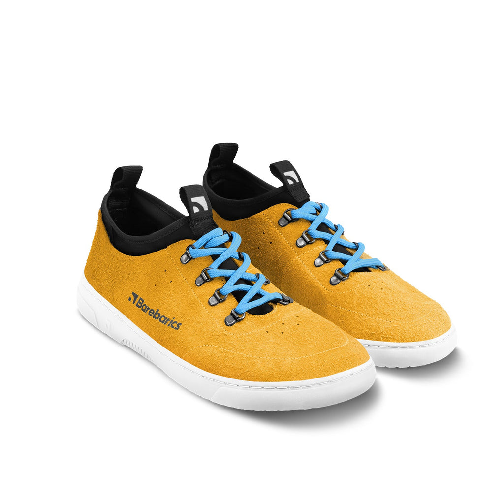 Barefoot Sneakers Barebarics Bronx - Mustard - Barefoot Shoe Store