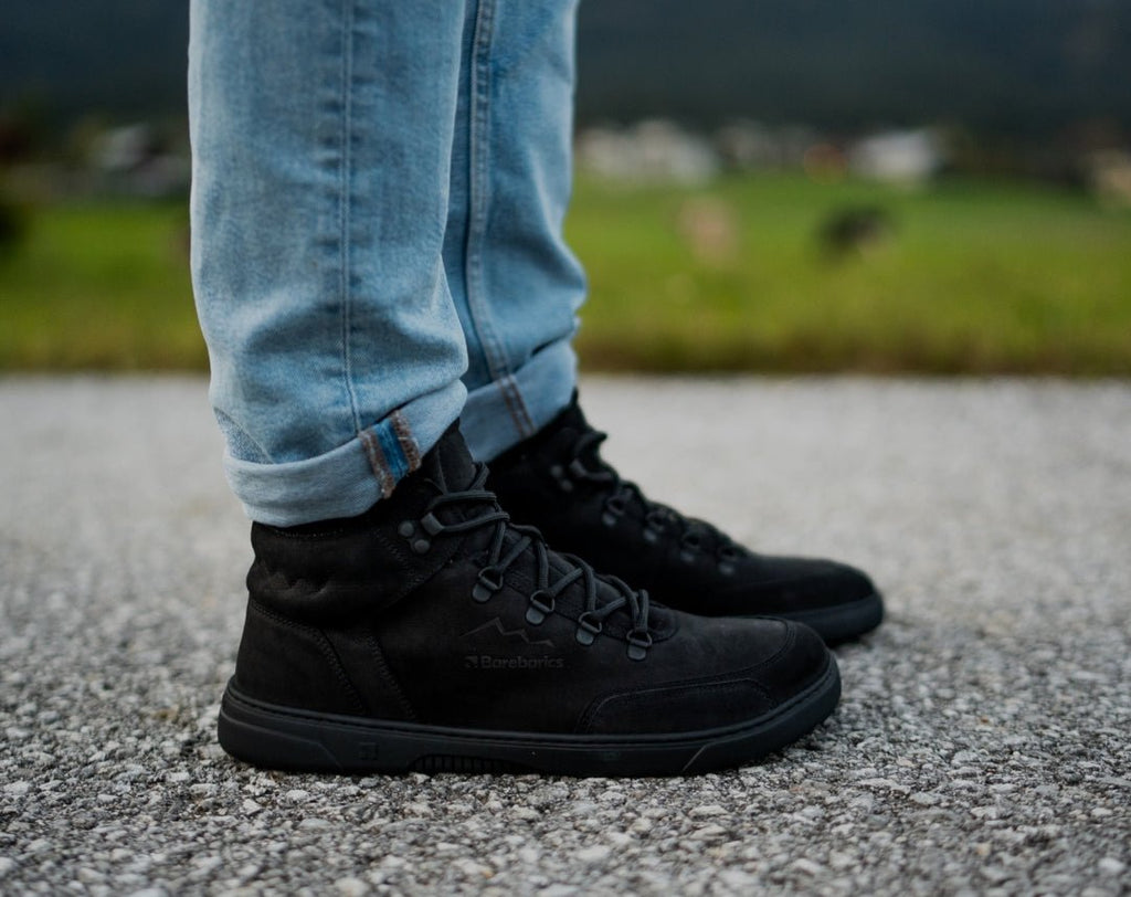 Barefoot Sneakers Barebarics Element - All Black - Barefoot Shoe Store