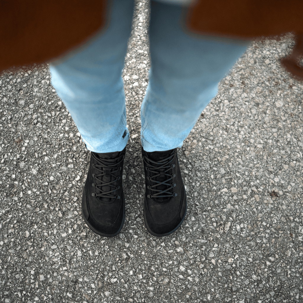 Barefoot Sneakers Barebarics Element - All Black - Barefoot Shoe Store