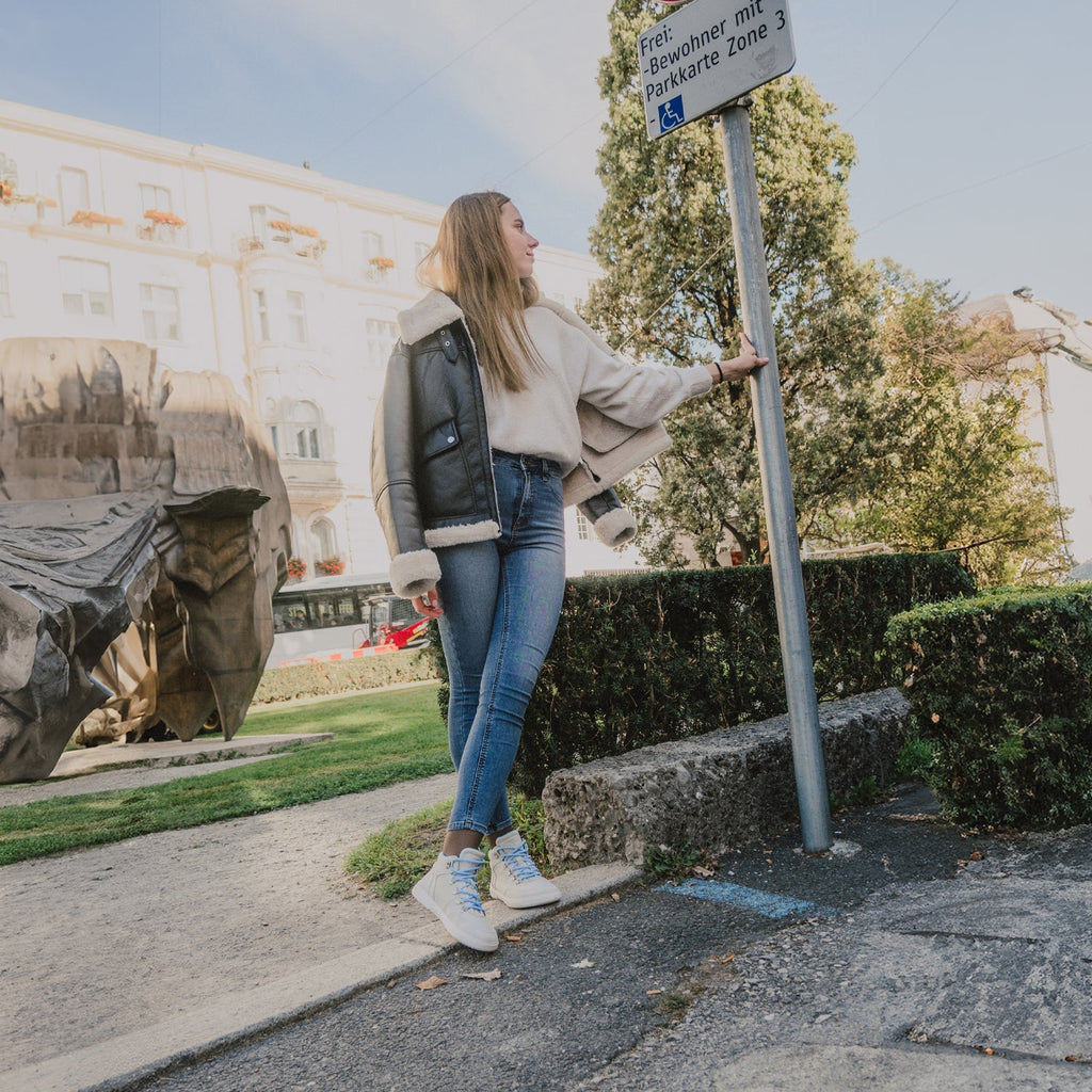 Barefoot Sneakers Barebarics Element - Chalk White - Barefoot Shoe Store