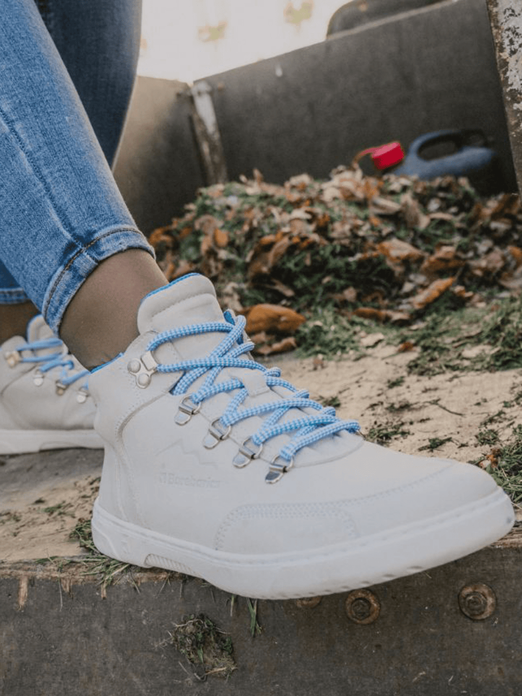 Barefoot Sneakers Barebarics Element - Chalk White - Barefoot Shoe Store