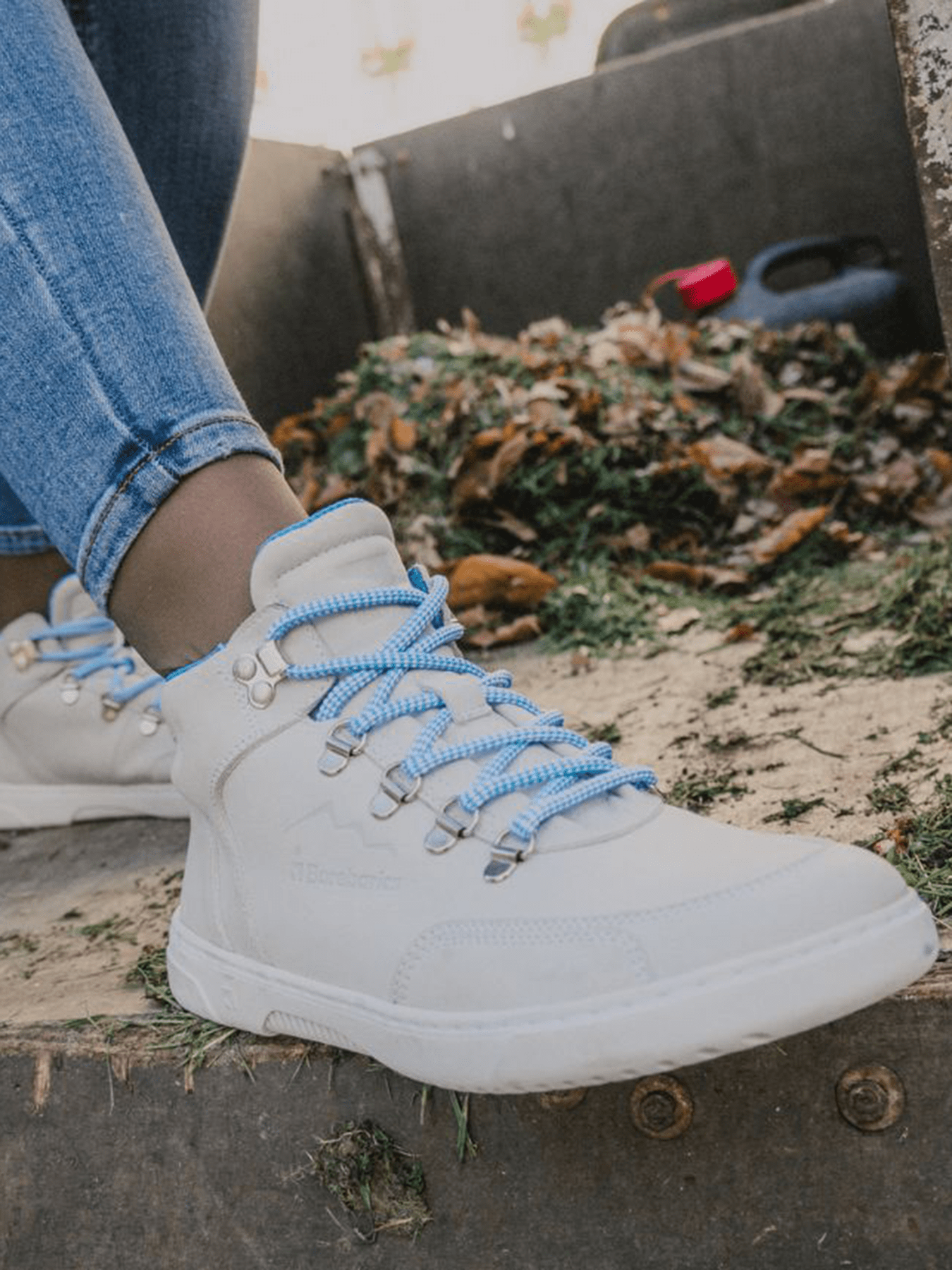 Barefoot Sneakers Barebarics Element - Chalk White - Barefoot Shoe Store