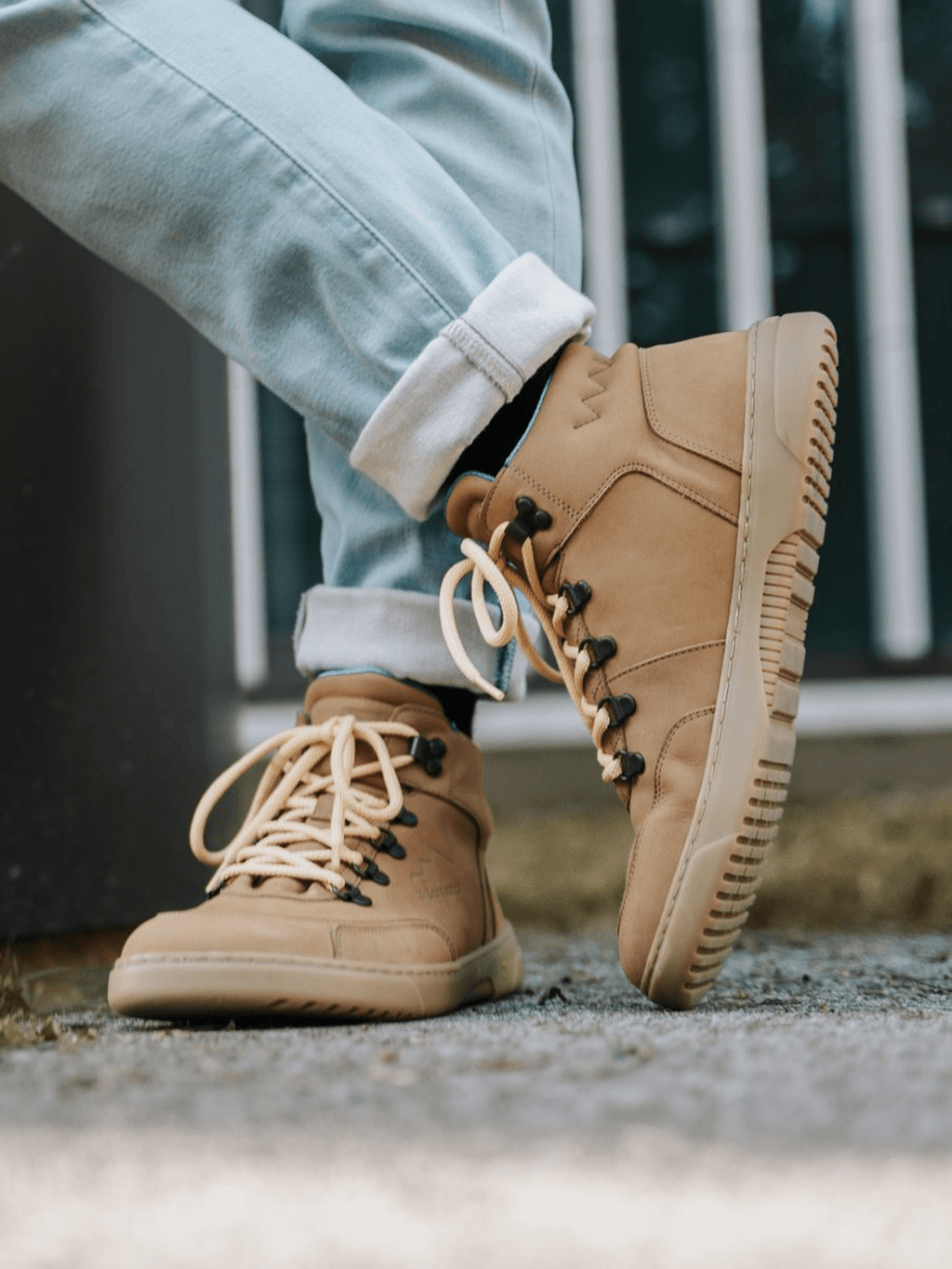 Barefoot Sneakers Barebarics Element - Walnut Brown - Barefoot Shoe Store