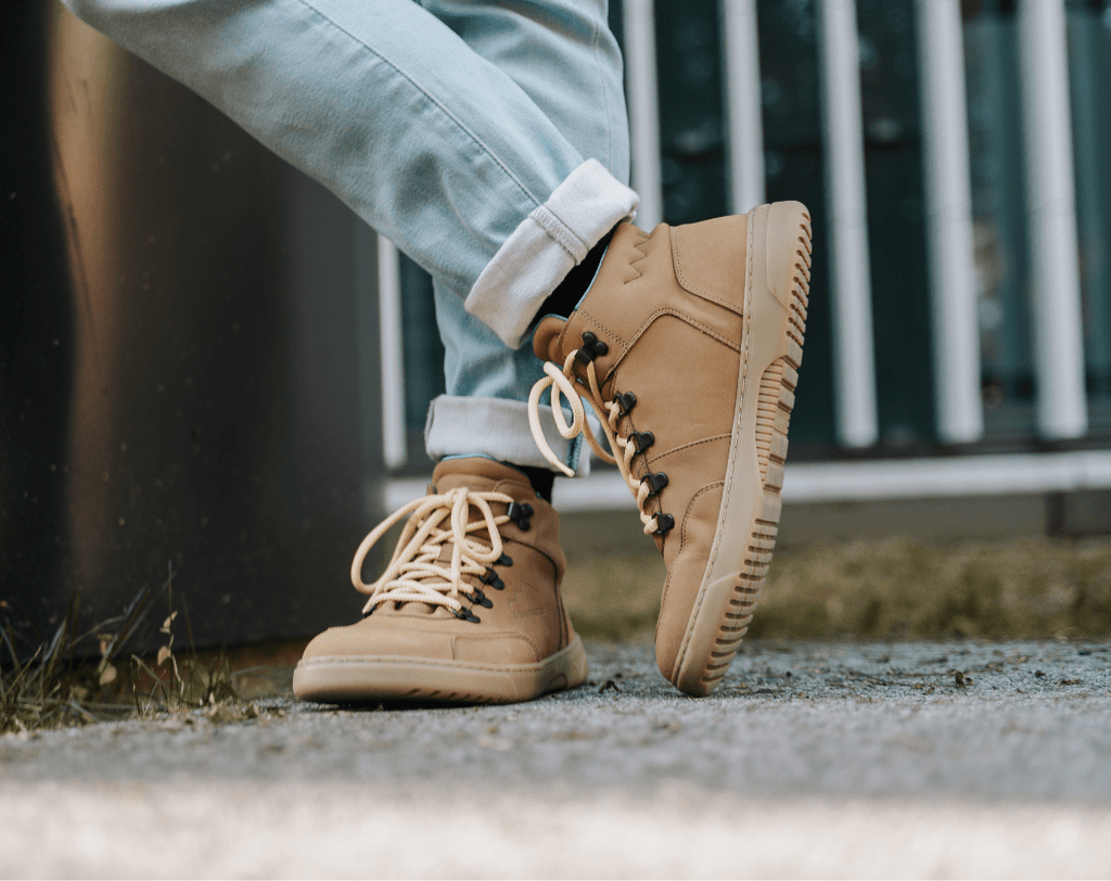 Barefoot Sneakers Barebarics Element - Walnut Brown - Barefoot Shoe Store