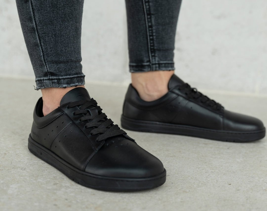 Barefoot Sneakers Barebarics Enigma - All Black - Barefoot Shoe Store