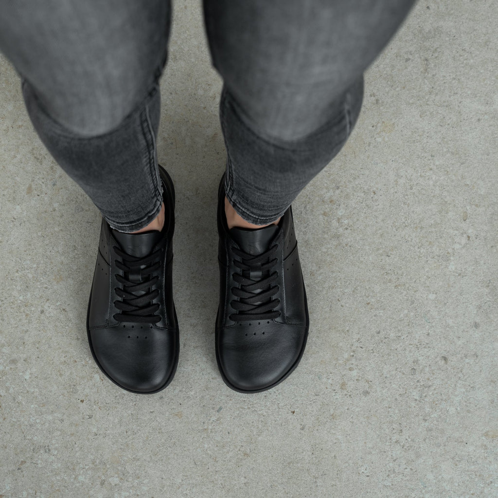 Barefoot Sneakers Barebarics Enigma - All Black - Barefoot Shoe Store