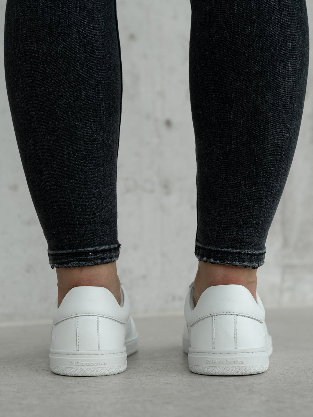 Barefoot Sneakers Barebarics Enigma - All White - Barefoot Shoe Store