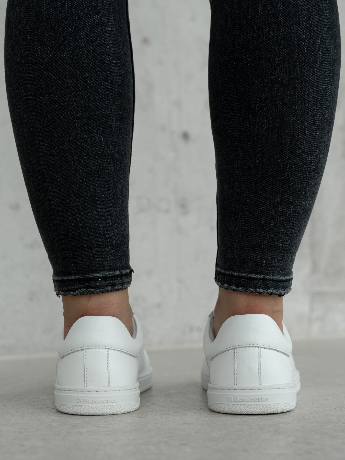 Barefoot Sneakers Barebarics Enigma - All White - Barefoot Shoe Store