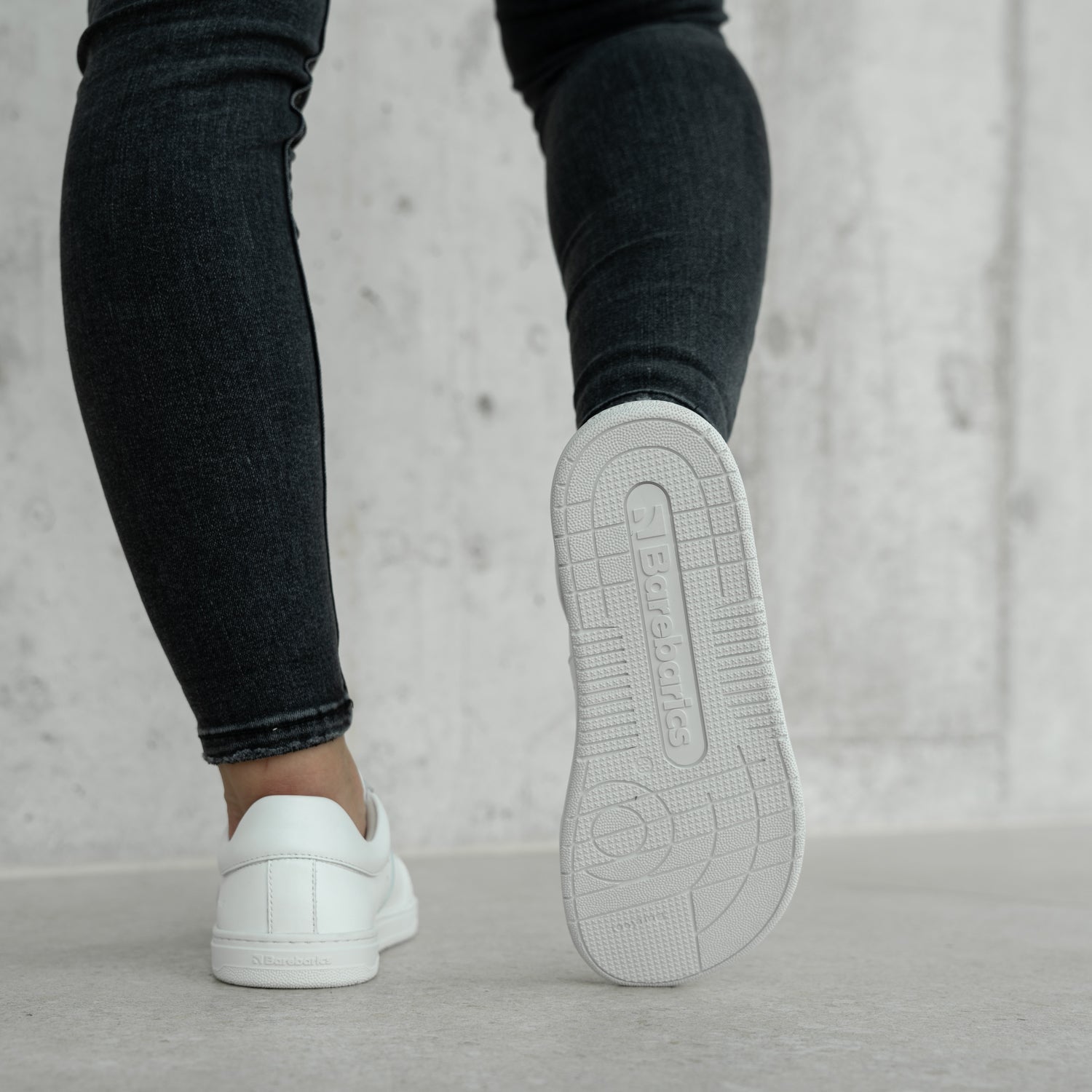 Barefoot Sneakers Barebarics Enigma - All White - Barefoot Shoe Store