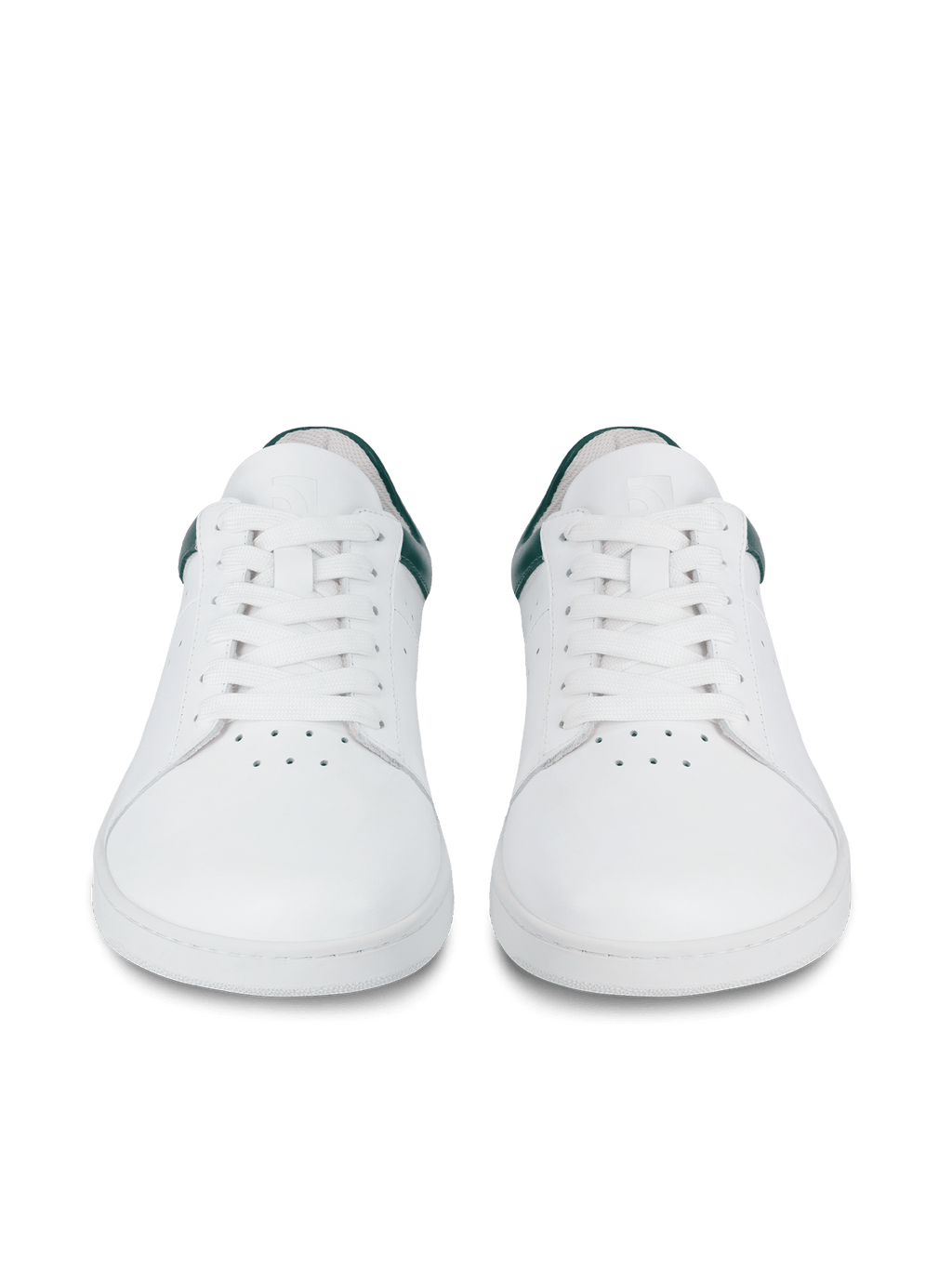 Barefoot Sneakers Barebarics Enigma - White & Dark Green - Barefoot Shoe Store