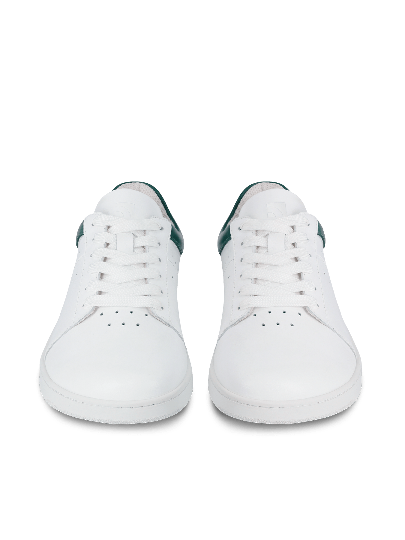 Barefoot Sneakers Barebarics Enigma - White & Dark Green - Barefoot Shoe Store