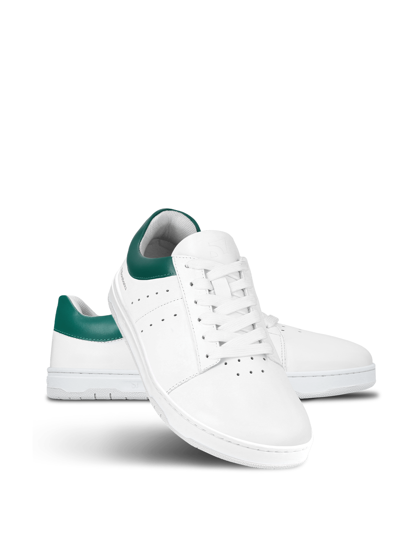 Barefoot Sneakers Barebarics Enigma - White & Dark Green - Barefoot Shoe Store