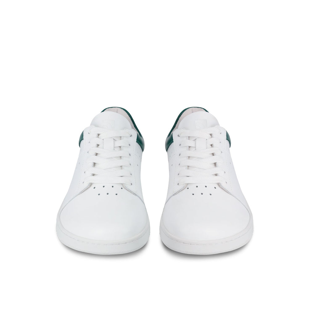 Barefoot Sneakers Barebarics Enigma - White & Dark Green - Barefoot Shoe Store