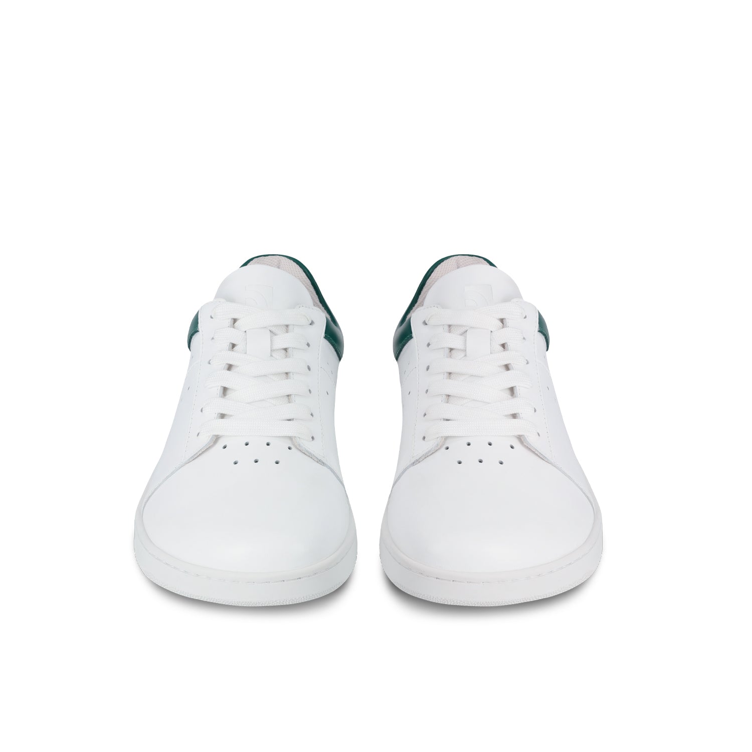 Barefoot Sneakers Barebarics Enigma - White & Dark Green - Barefoot Shoe Store