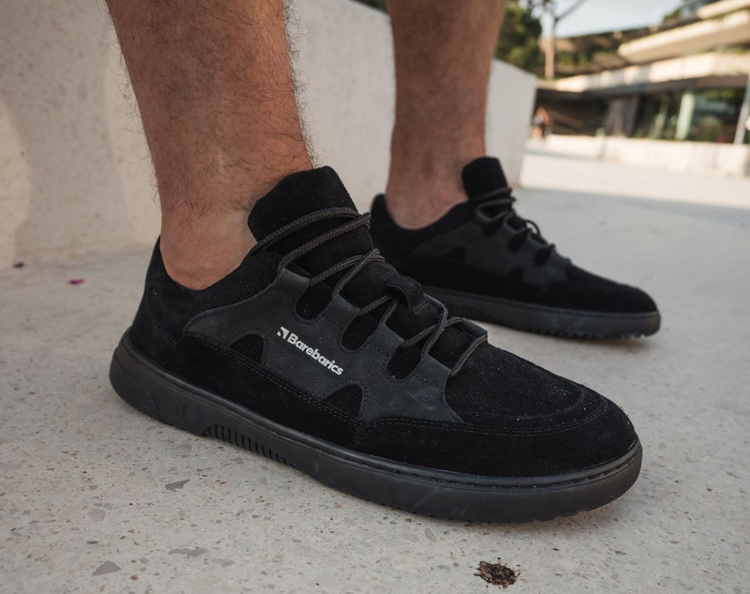 Barefoot Sneakers Barebarics Evo - All Black - Barefoot Shoe Store