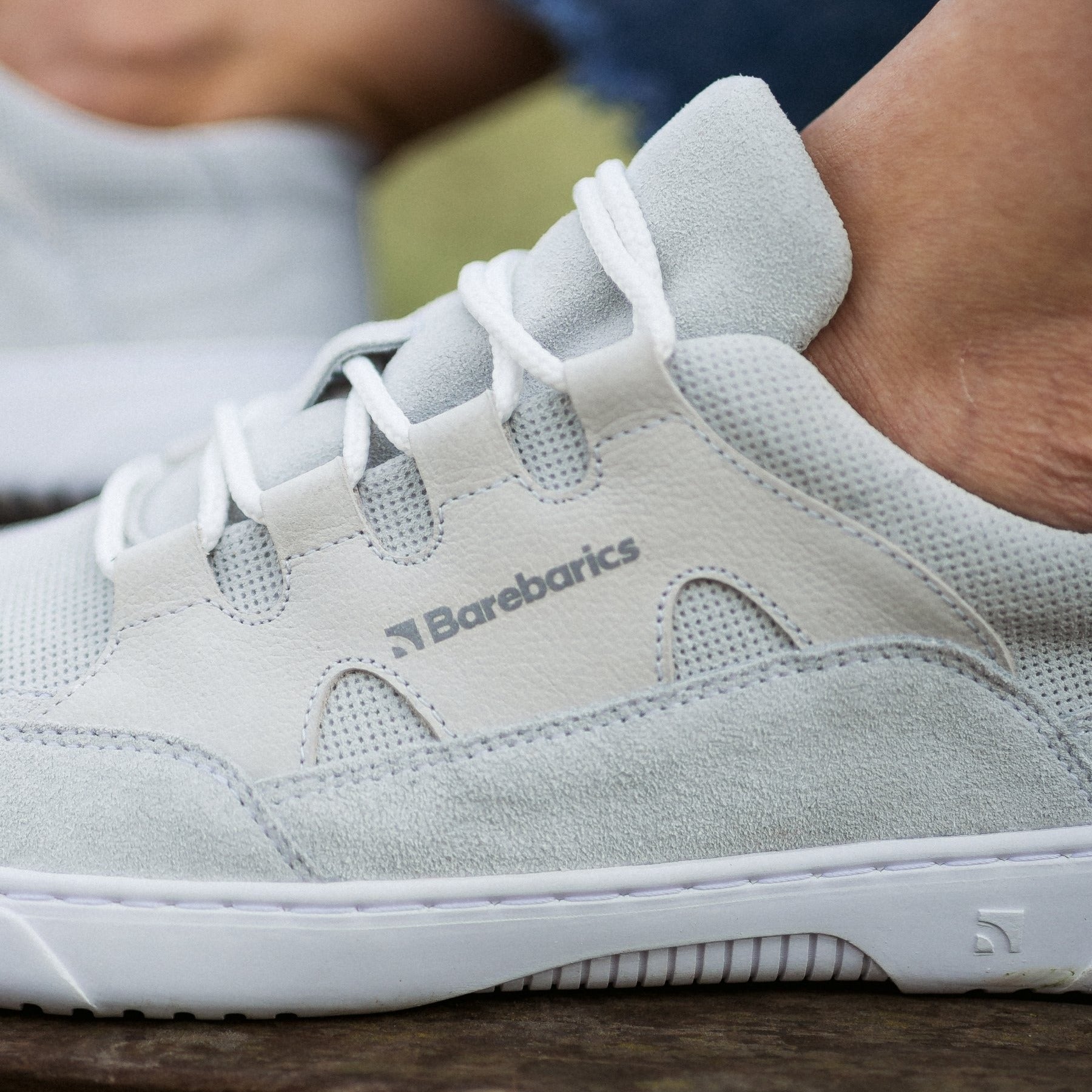 Barefoot Sneakers Barebarics Evo - Chalk White - Barefoot Shoe Store
