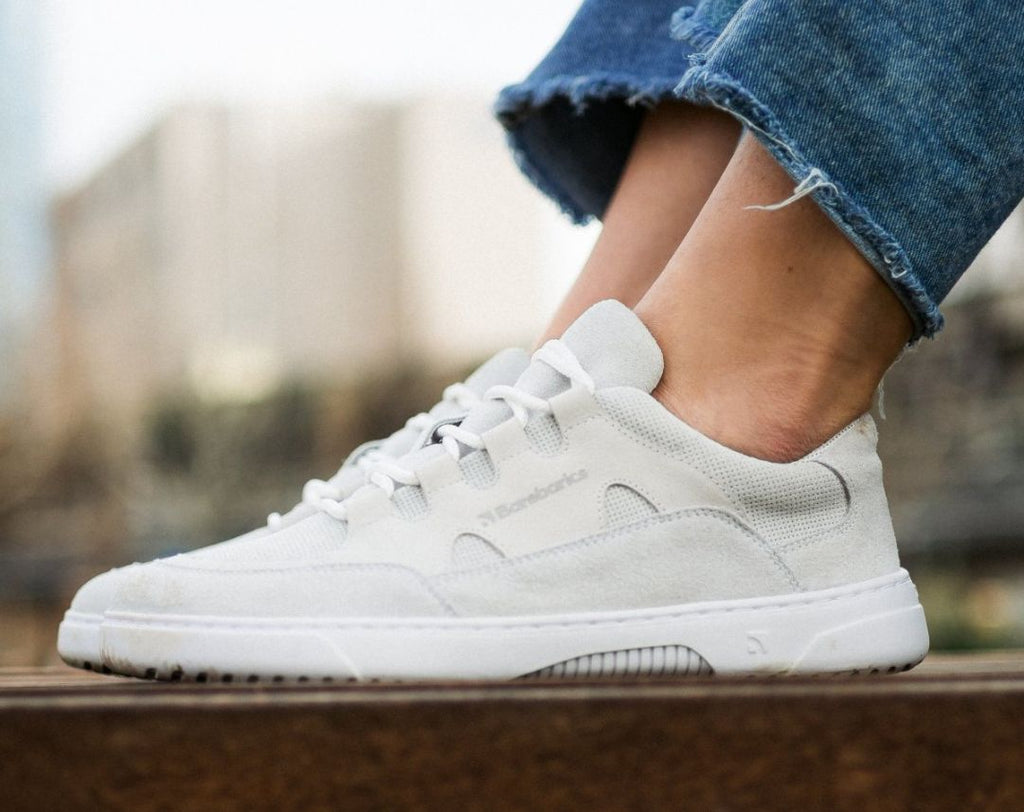 Barefoot Sneakers Barebarics Evo - Chalk White - Barefoot Shoe Store