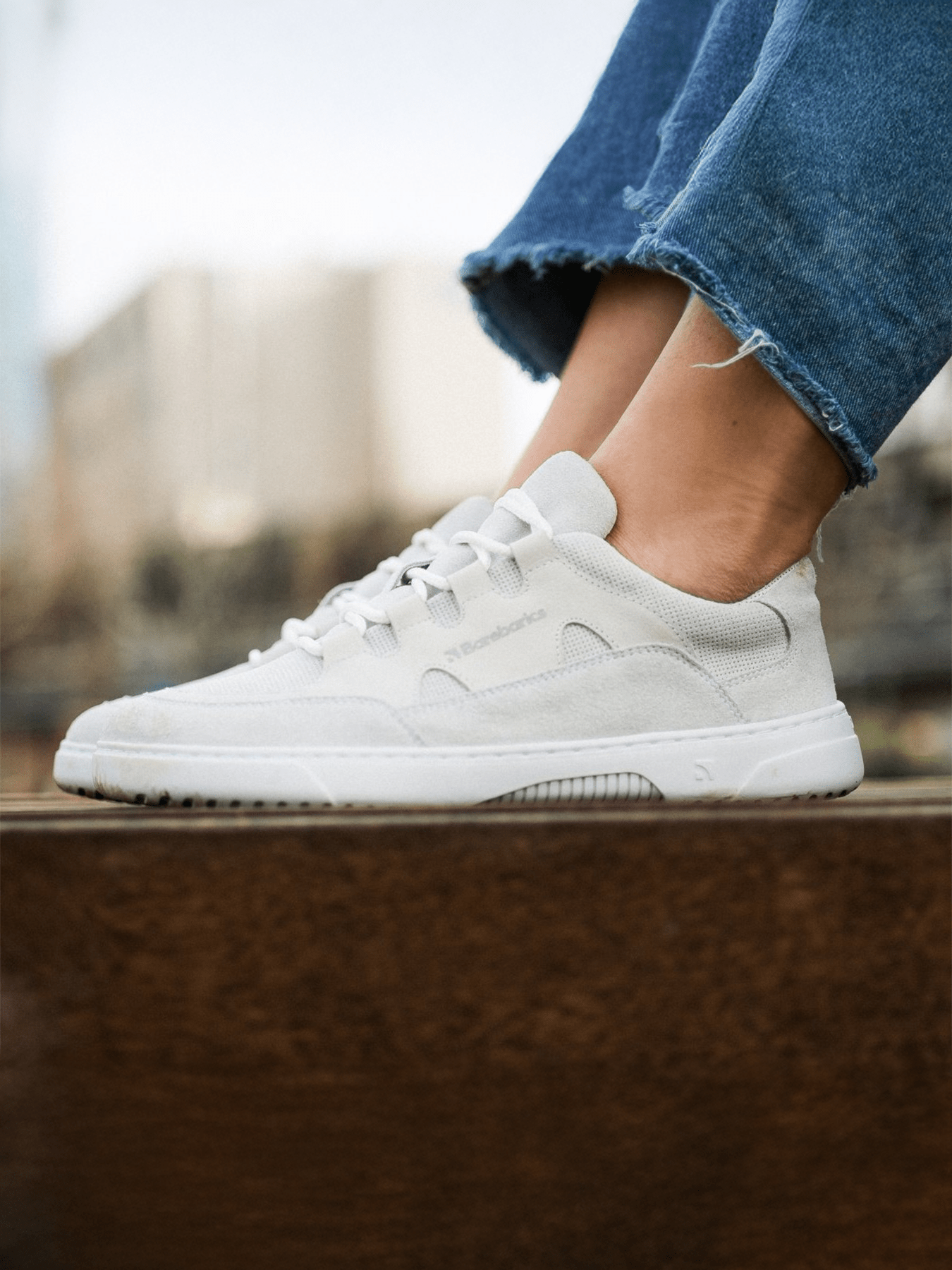 Barefoot Sneakers Barebarics Evo - Chalk White - Barefoot Shoe Store