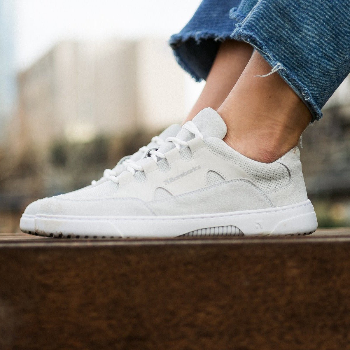 Barefoot Sneakers Barebarics Evo - Chalk White - Barefoot Shoe Store