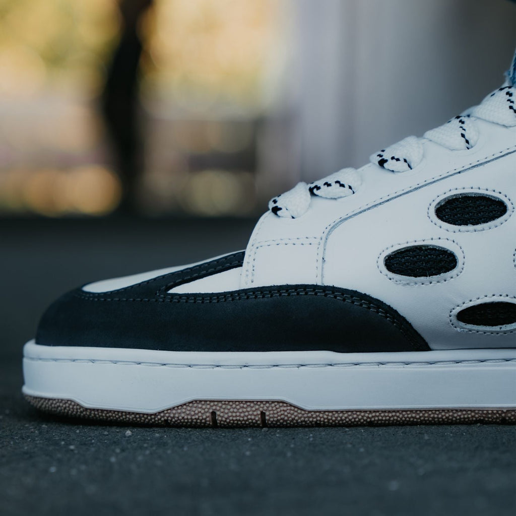 Barefoot Sneakers Barebarics Fusion - White & Charcoal - Barefoot Shoe Store