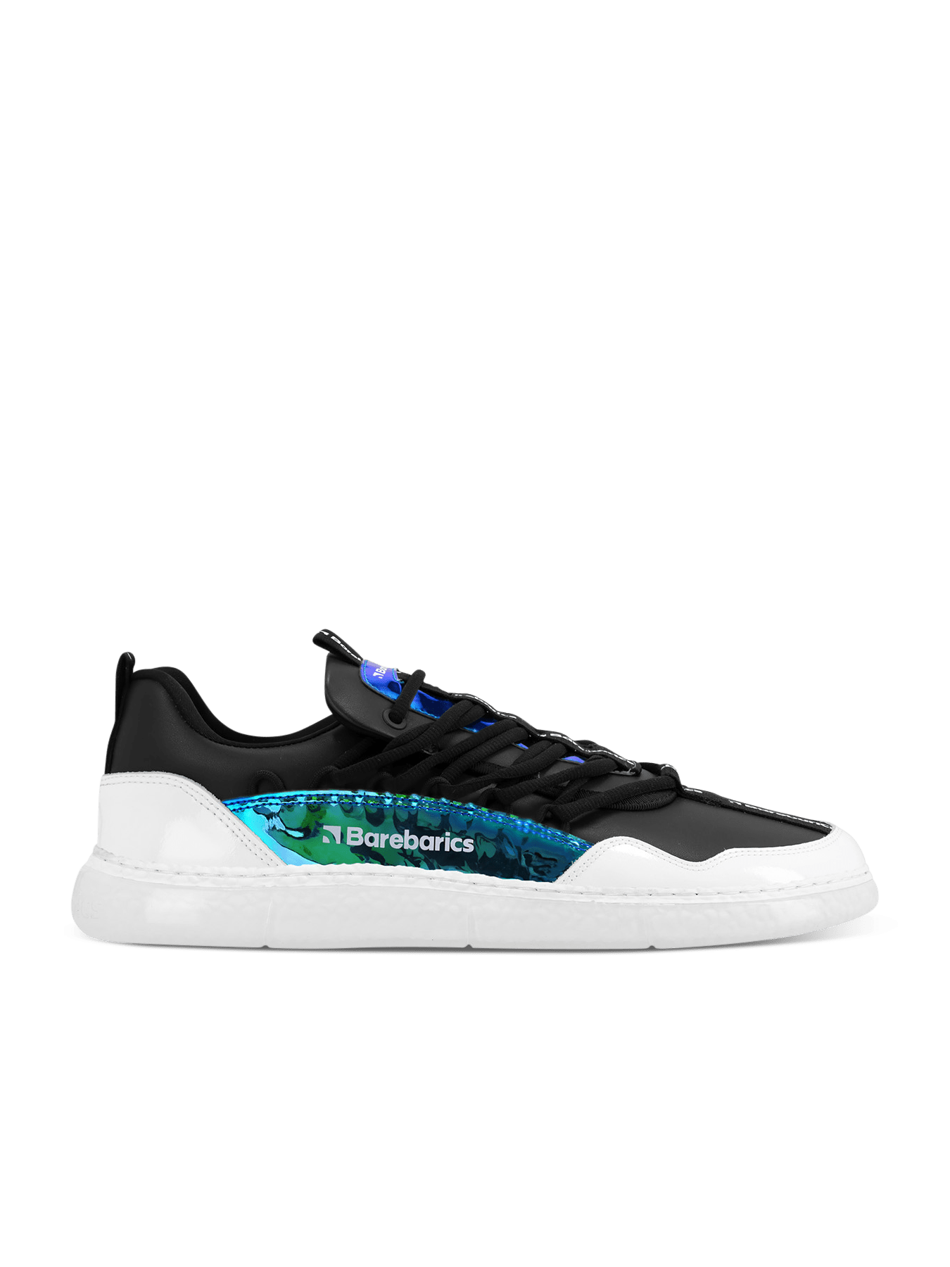 Barefoot Sneakers Barebarics Futura - Iridescent Black - Barefoot Shoe Store