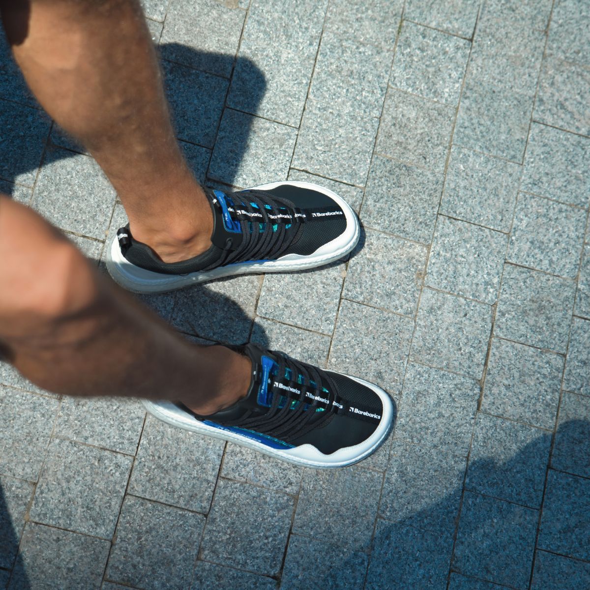 Barefoot Sneakers Barebarics Futura - Iridescent Black - Barefoot Shoe Store