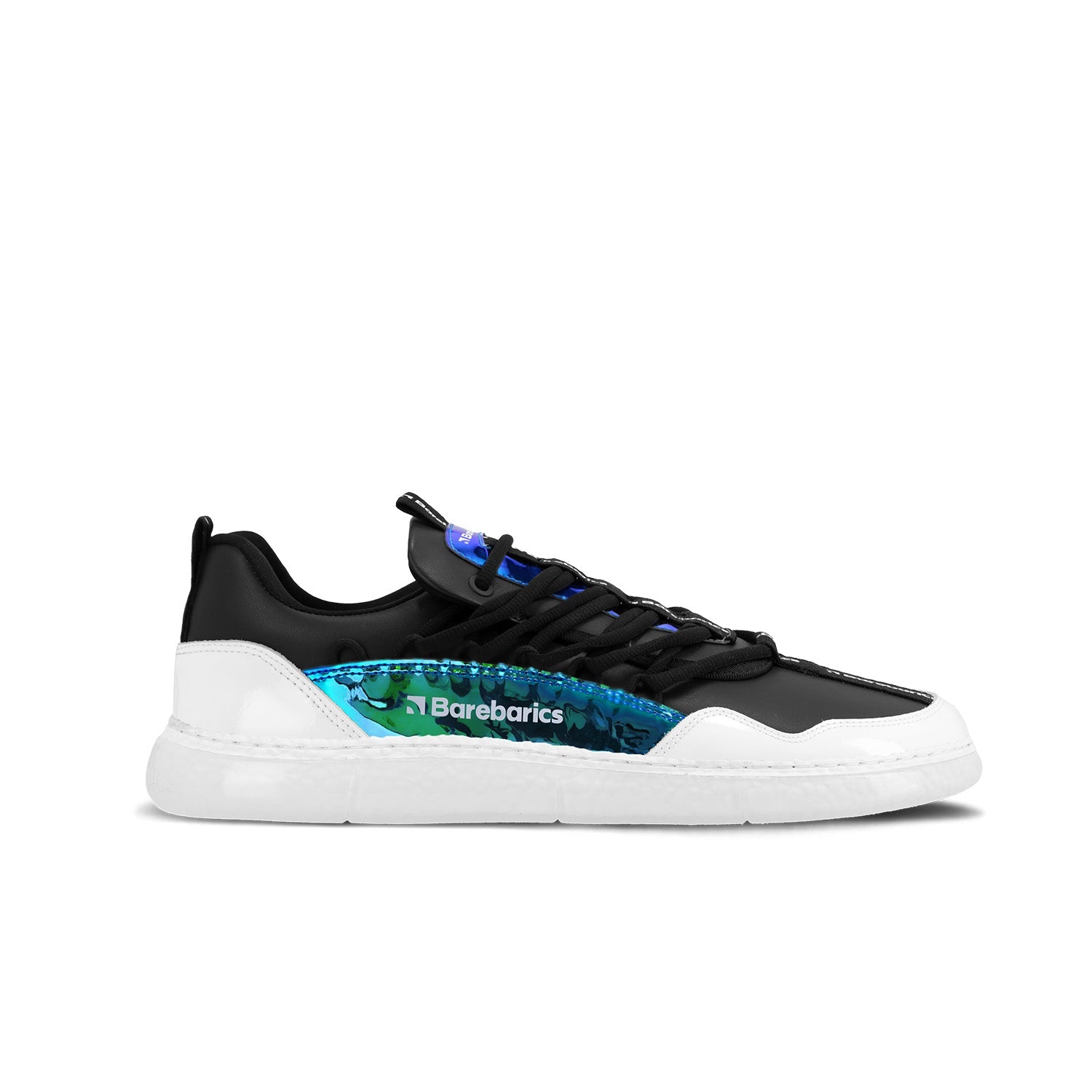 Barefoot Sneakers Barebarics Futura - Iridescent Black - Barefoot Shoe Store