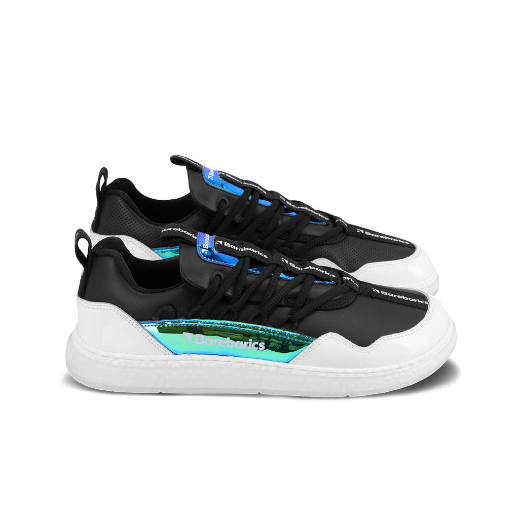 Barefoot Sneakers Barebarics Futura - Iridescent Black - Barefoot Shoe Store