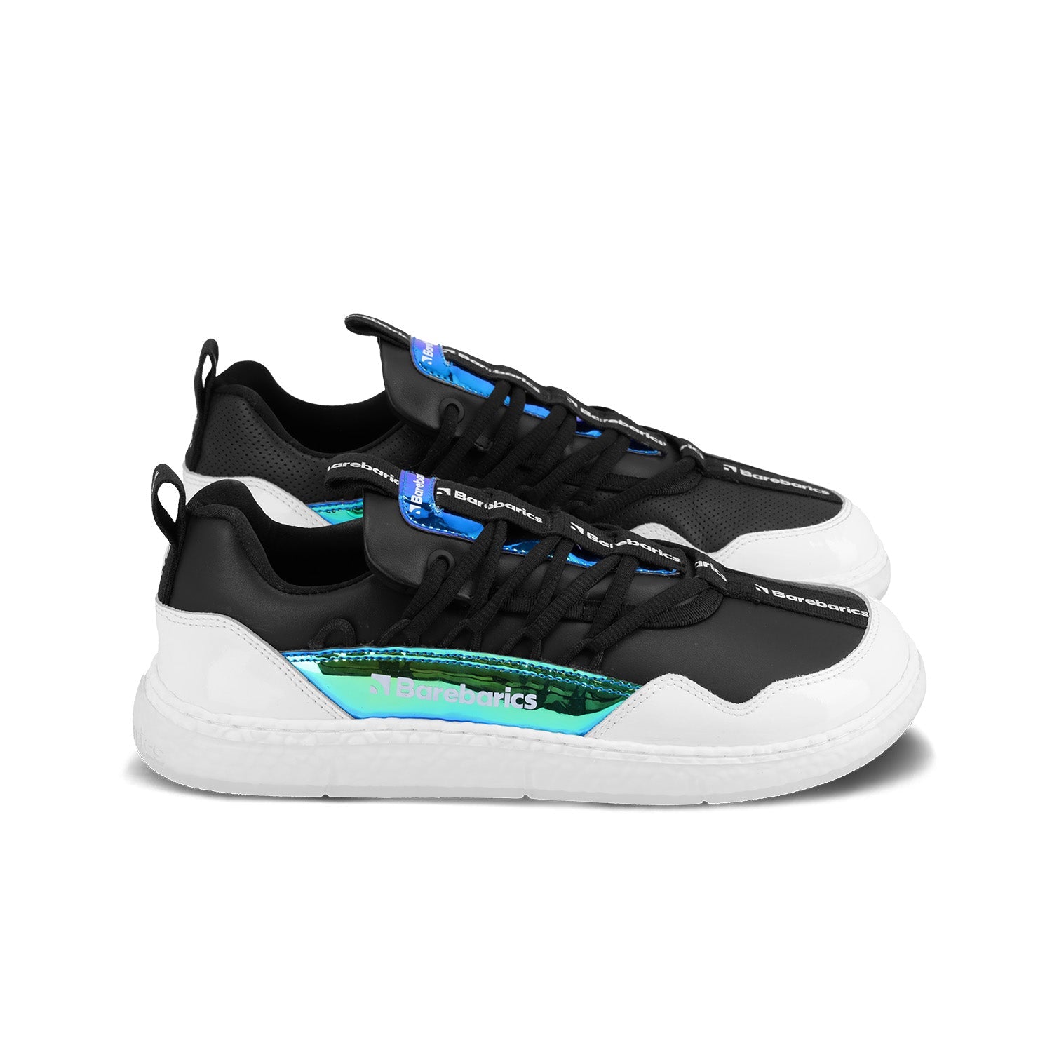 Barefoot Sneakers Barebarics Futura - Iridescent Black - Barefoot Shoe Store