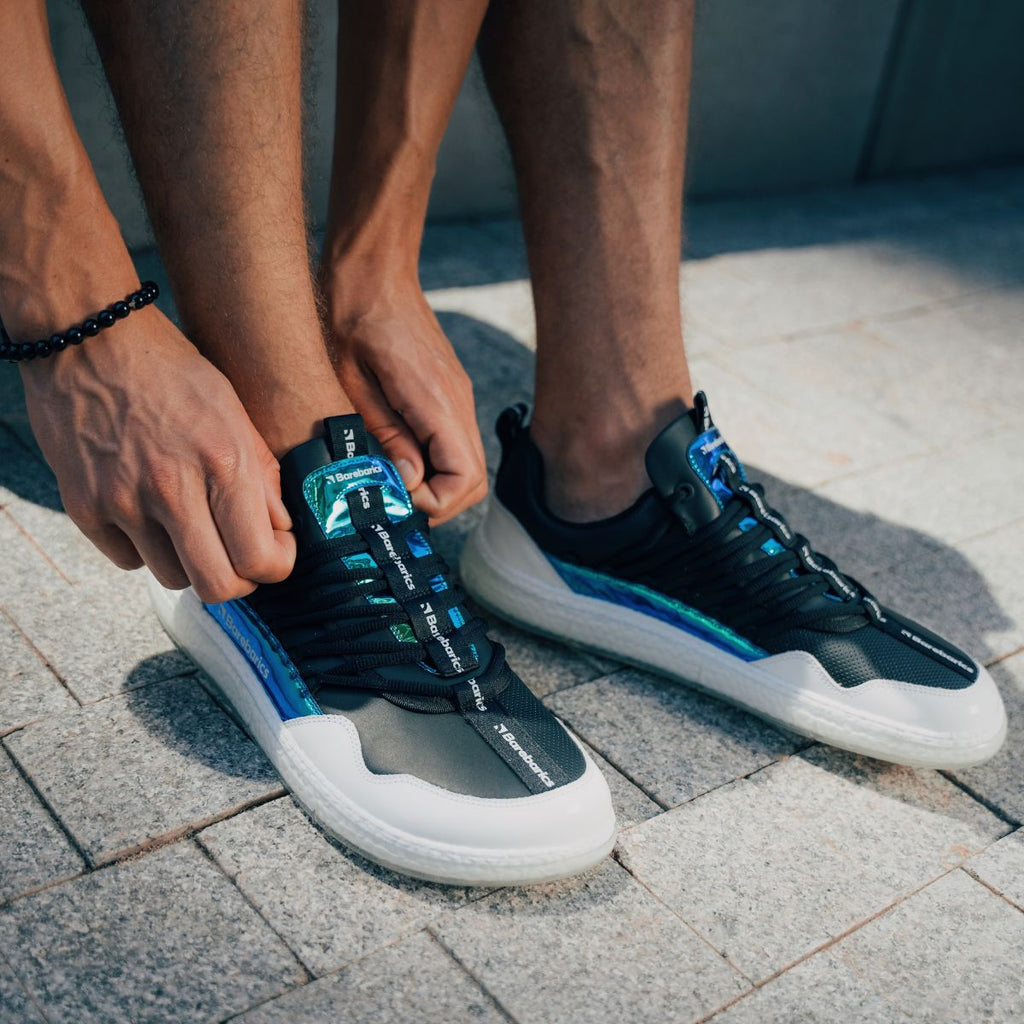 Barefoot Sneakers Barebarics Futura - Iridescent Black - Barefoot Shoe Store